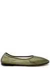 Dear Frances Mesh Balla Ballet Flats In Green