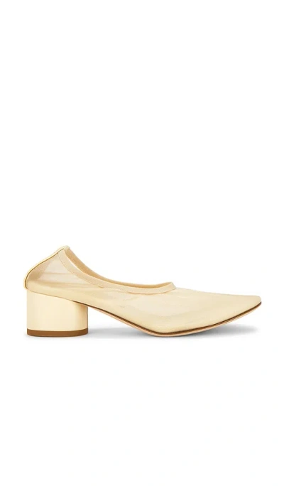 Dear Frances Balla Scrunch Pump In Neutral
