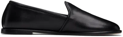 Dear Frances Black Cigar Loafers
