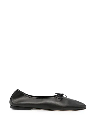 Dear Frances Bow-detail Ballet Flats In Animal Print