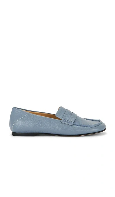 Dear Frances Drew Loafer With Penny Strap In Blue