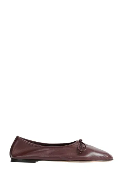 Dear Frances Gala Ballet Flats In Red