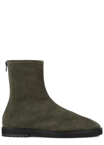 Dear Frances Joss Suede Boots In Brown