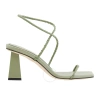 DEAR FRANCES DEAR FRANCES LADIES MINT ROHE 70 LEATHER SANDALS