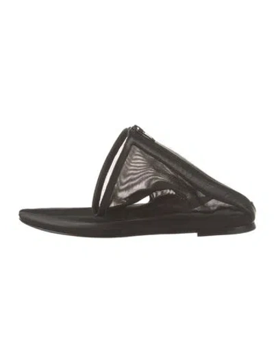 Pre-owned Dear Frances Leather Boots In Black
