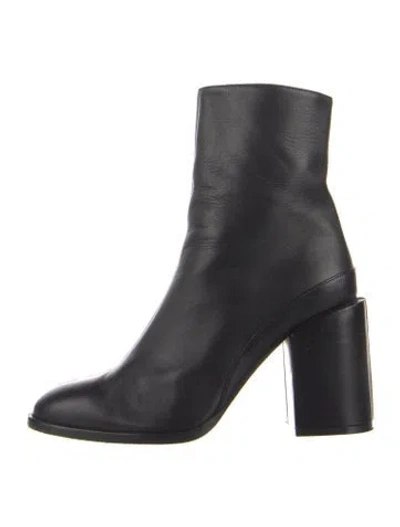 Pre-owned Dear Frances Leather Boots In Green
