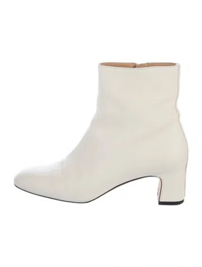 Pre-owned Dear Frances Leather Boots In Neutrals