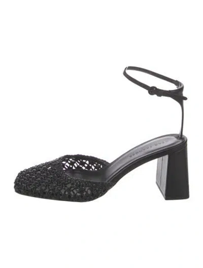 Pre-owned Dear Frances Leather Pumps In Black