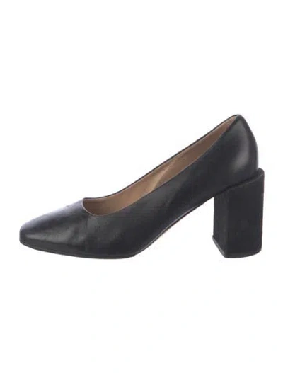 Pre-owned Dear Frances Leather Pumps In Blue