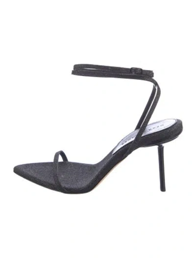 Pre-owned Dear Frances Leather Sandals In Blue