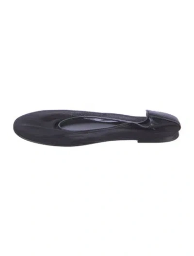 Pre-owned Dear Frances Mesh Ballet Flats In Blue