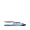 Dear Frances Tia Slingback Pumps In Blue