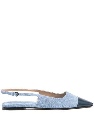 Dear Frances Tia Slingback Pumps In Blue