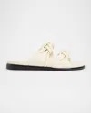 Dear Frances Tye Sandals In White