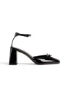 Dear Frances Women's Felice Heels In Black Patent In Black