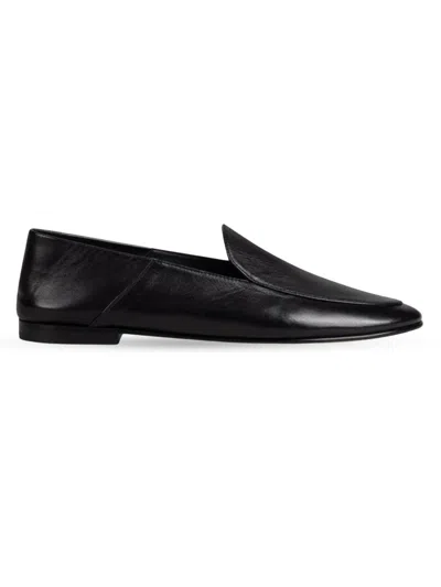 Dear Frances Women's Gio Leather Loafers In Black