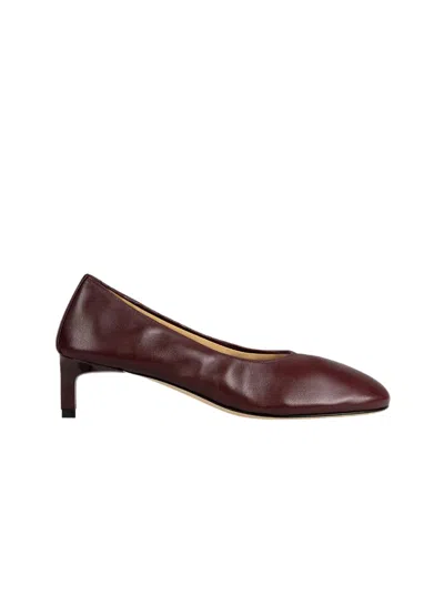 Dear Frances Women's Glove Pumps In Bordeaux In Multi