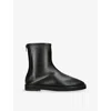 Dear Frances Womens  Joss Leather Ankle Boots In Black