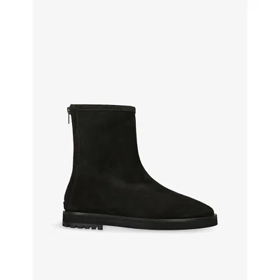 Dear Frances Womens Joss Suede Ankle Boots Dark Brown Eur 39 / 6 Uk