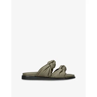 Dear Frances Womens  Tye Leather Sandals