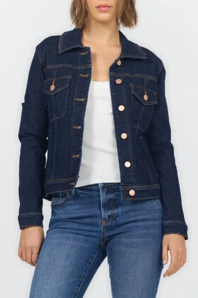 Dear John Ainsley Trucker Jacket In Blue