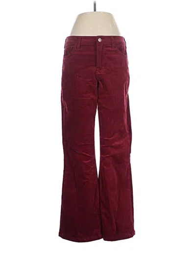 Pre-owned Dear John Casual Pants In Burgundy