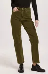 Dear John Denim 90s Straight Fit High Rise Jeans In Sage Vine In Multi
