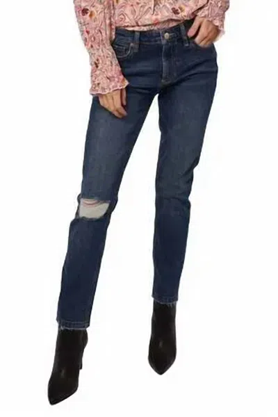 Dear John Denim Aiden High Rise Girlfriend Jeans In Advance In Blue