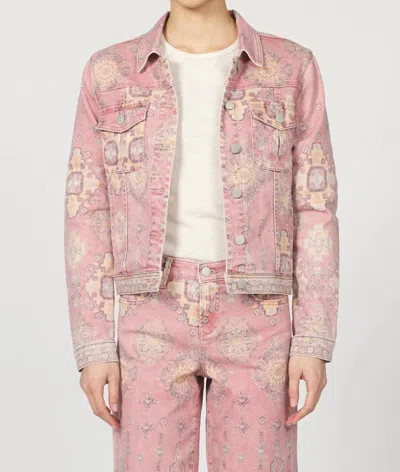 Dear John Denim Ainsley Jacket In Tibetan In Pink