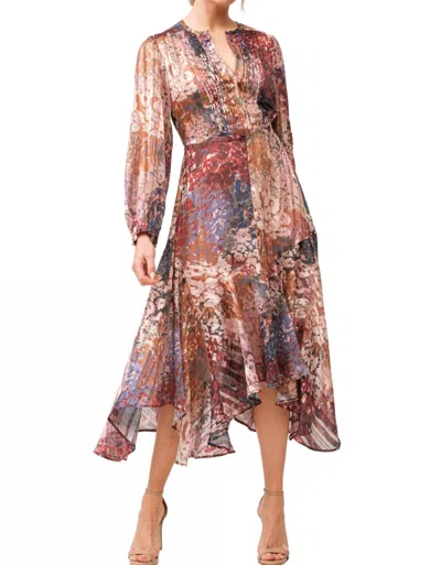 Dear John Denim Amelie Dress In Tinsel Garden In Multi