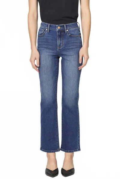 Dear John Denim Anika Straight Leg Denim Jeans In Midtown In Blue