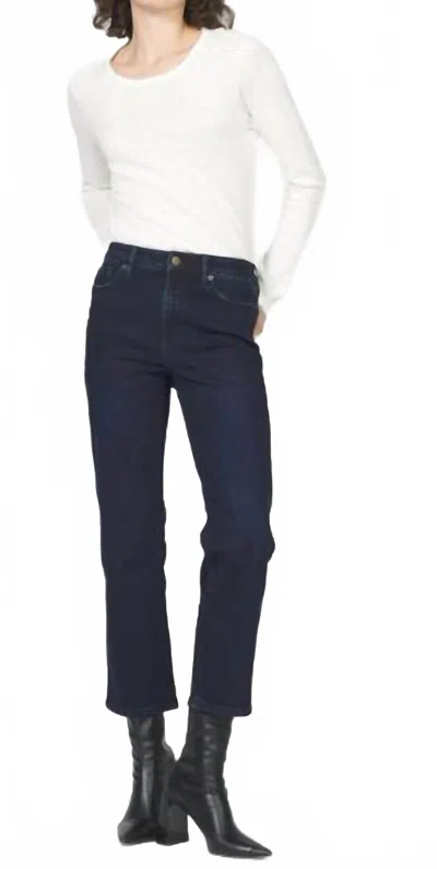 Dear John Denim Anika Straight Leg Jean In Osaki In Blue