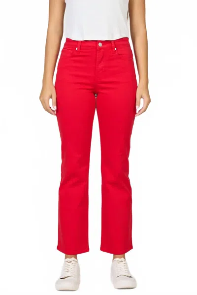 Dear John Denim Anika Straight Leg Jean In Salsa In Multi