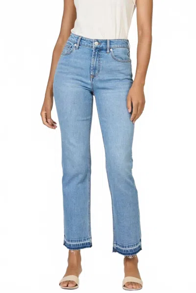 Dear John Denim Anika Straight Leg Jean In Savannah In Blue