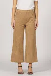 Dear John Denim Audrey Audrey High-rise Cropped Jeans In Toffee In Brown