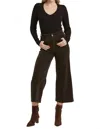 Dear John Denim Audrey Corduroy Wide Leg Pant In Forest Pine In Multi