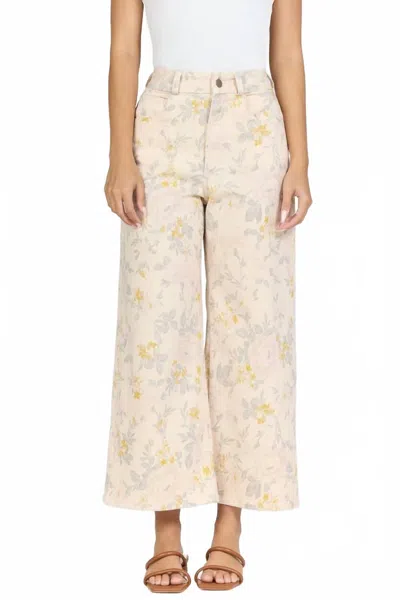 Dear John Denim Audrey High Rise Jeans In Tuscan Bouquet In Neutral