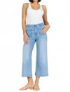 Dear John Denim Audrey Patch Pocket Jeans In Eclipse In Blue