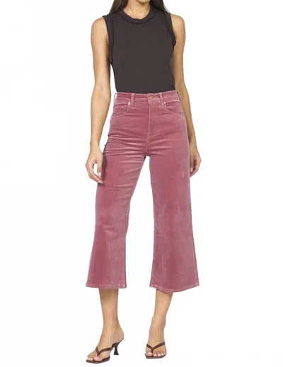 Dear John Denim Audrey Wide Leg Pants In Lilas In Pink