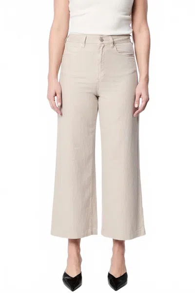 Dear John Denim Audrey Wide Leg Pants In Stone In Neutral