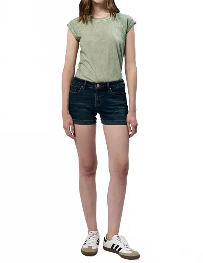 Dear John Denim Ava Denim Short In Garnish In Green