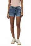 Dear John Denim Ava Denim Shorts In Bloomtone In Multi