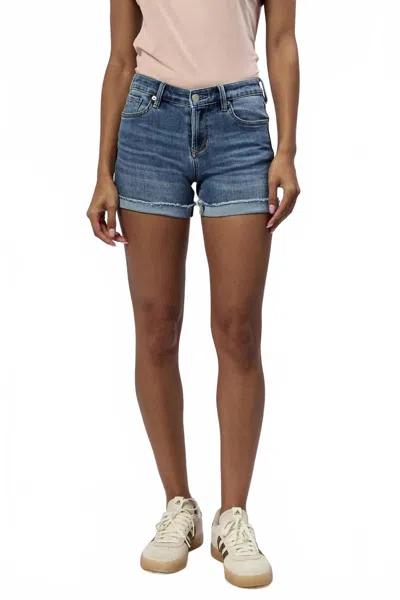 Dear John Denim Ava Denim Shorts In Bloomtone In Multi