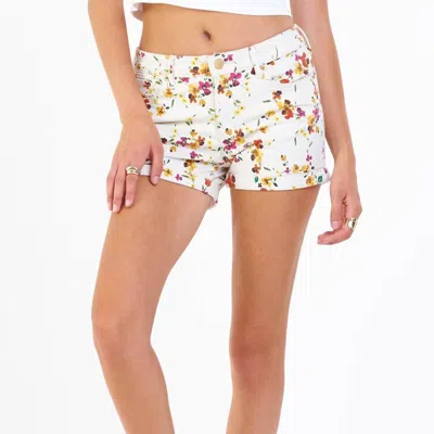 Dear John Denim Ava High Rise Shorts In Multi