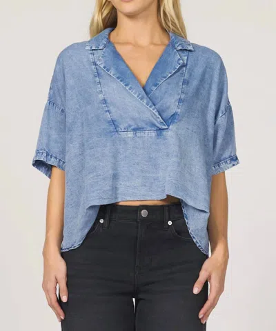 Dear John Denim Belle Top In Wyatt In Blue