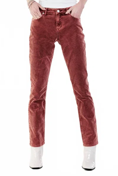 Dear John Denim Blaire Corduroy Pants In Mahogany In Multi