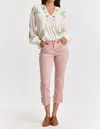 Dear John Denim Blaire Cuffed Jean In Blush In Pink