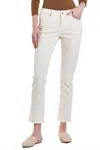 Dear John Denim Blaire High Rise Ankle Slim Straight Leg Jean In Wheat In Brown