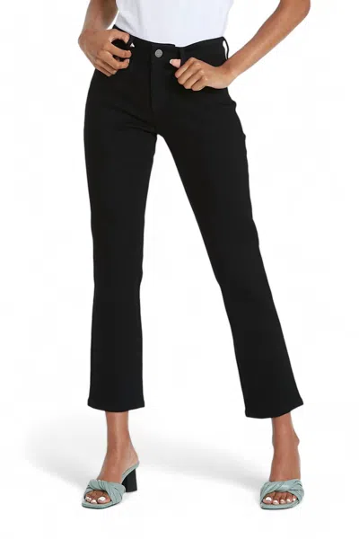 Dear John Denim Blaire High Rise Jean In Black Arrow In Multi