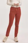 Dear John Denim Blaire Mid Rise Slim Straight Jeans In Astro Dust In Multi